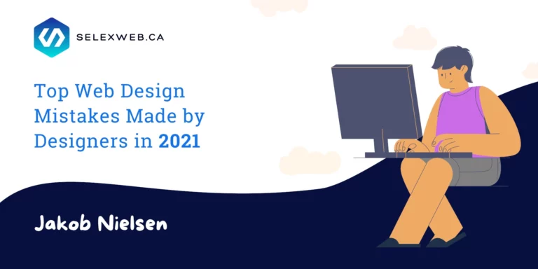 Top Web Design Mistakes Made in 2021