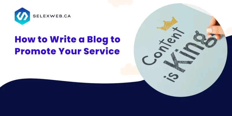 How to Write a Blog to Promote Your Service